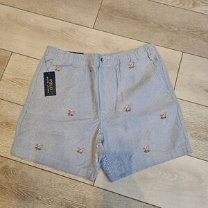NWT Polo 6" Flamingo Shorts Mens Large